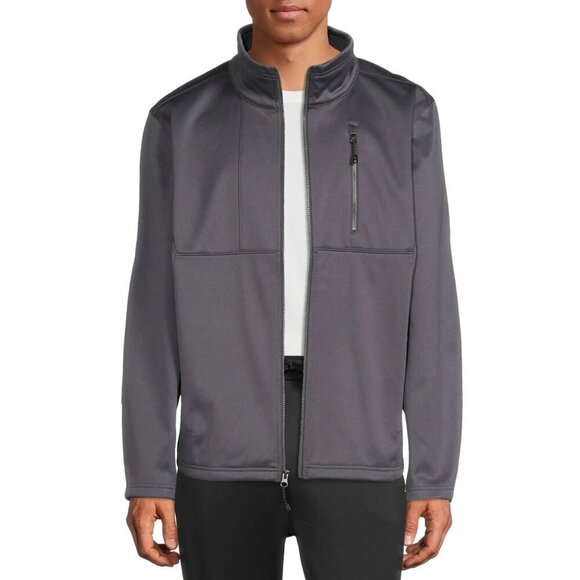 Swiss Tech Performance Gear Mens Soft Shell Full Zip Jacket Grey- XL ( 46-48) - Picture 1 of 9